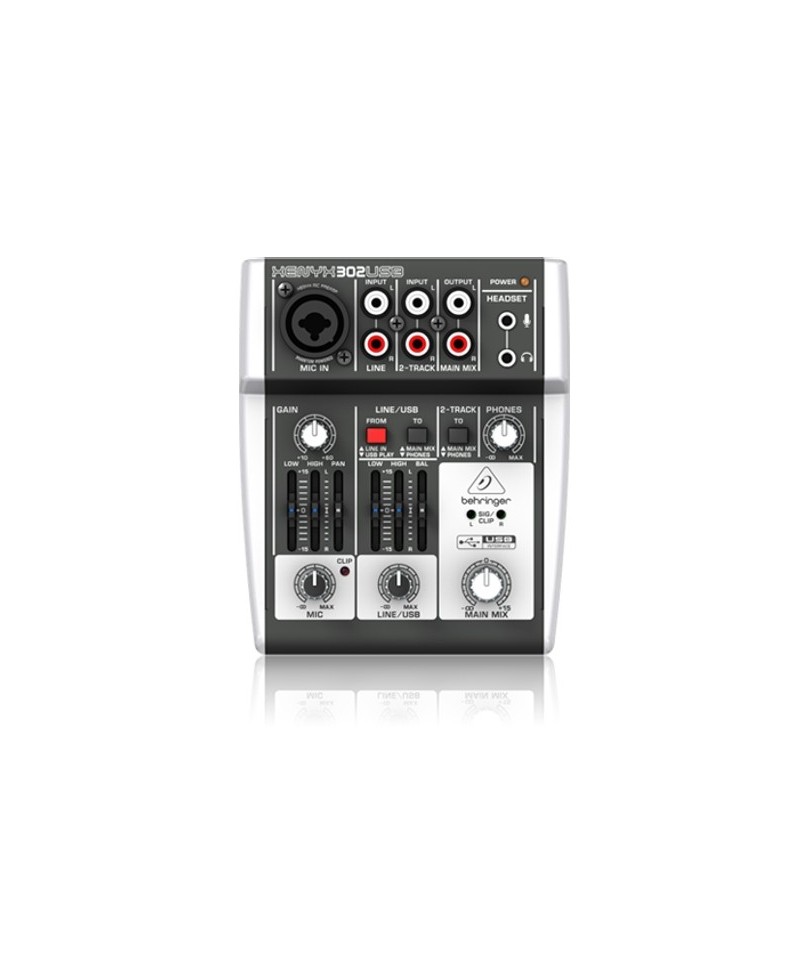 Mezclador Analógico Behringer Xenyx 302USB