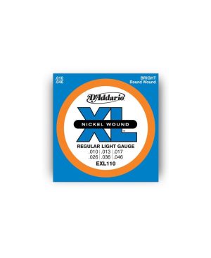 Juego Cuerdas Guitarra Eléctrica D´Addario EXL-110 .010.046