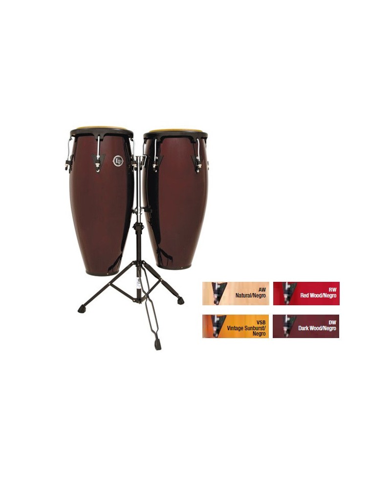 Set Congas Latin Percussion Aspire Wood LPA-646