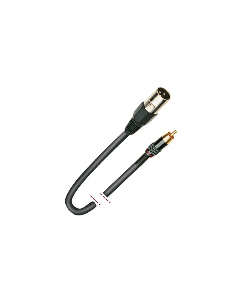 Cable RCA Macho - XLR Macho 7 Metros