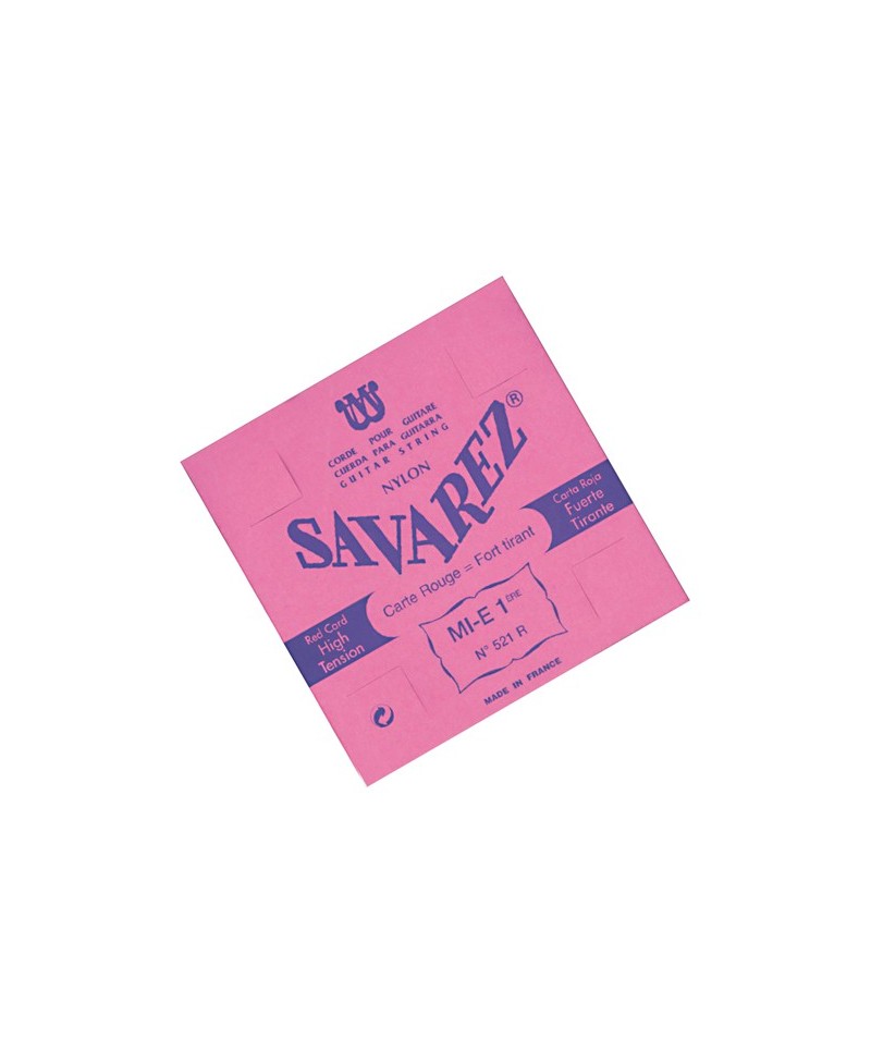 Cuerda Guitarra Clásica Savarez Carta Roja