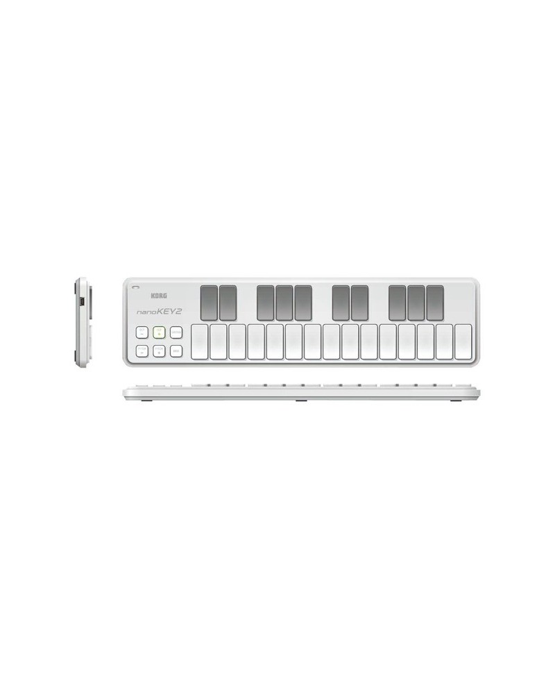 Teclado Controlador Korg Nanokey 2 White