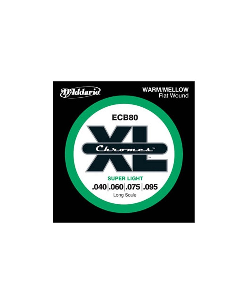 Juego Cuerdas Bajo D'Addario ECB80