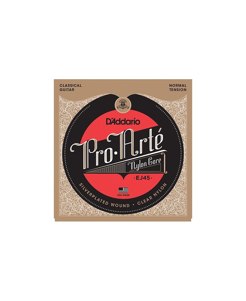 Juego Cuerdas Guitarra Clásica D'Addario EJ45 Normal