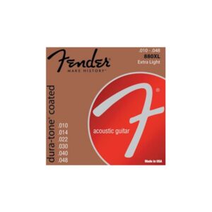 Juego Cuerdas Guitarra Acústica Fender 880XL