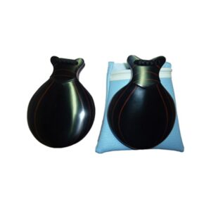 Castañuelas Profesionales Fibra Veteada Negra