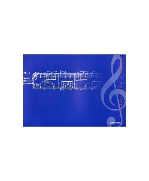 Block Pentagrama Apaisado Ancho 10 Pautas