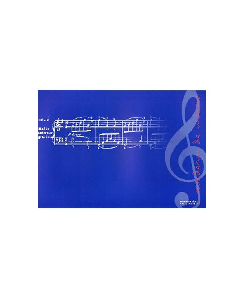 Block Pentagrama Apaisado Ancho 10 Pautas