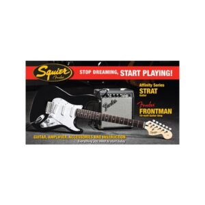 Pack Guitarra Eléctrica Squier Affinity Strat Frontman 10-G