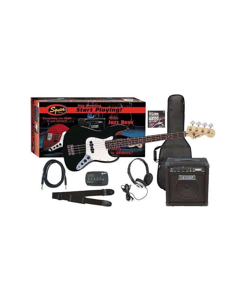 Pack Bajo Eléctrico Squier Affinity Jazz Bass Rumble 15