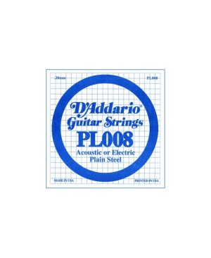 Cuerda Guitarra Eléctrica D´Addario PL-008