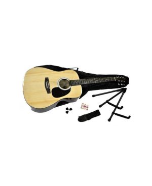 Pack Guitarra Acústica Rochester