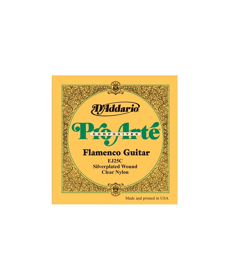 Juego Cuerdas Guitarra Clásica D´Addario EJ-25C Flamenco