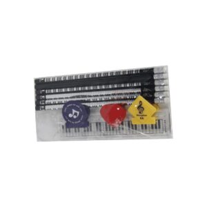 Set Lapiceros Regla Sacapuntas Clips