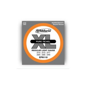 Juego Cuerdas Guitarra Eléctrica D´Addario EPN-110 .010.045