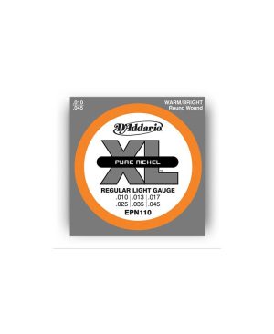 Juego Cuerdas Guitarra Eléctrica D´Addario EPN-110 .010.045