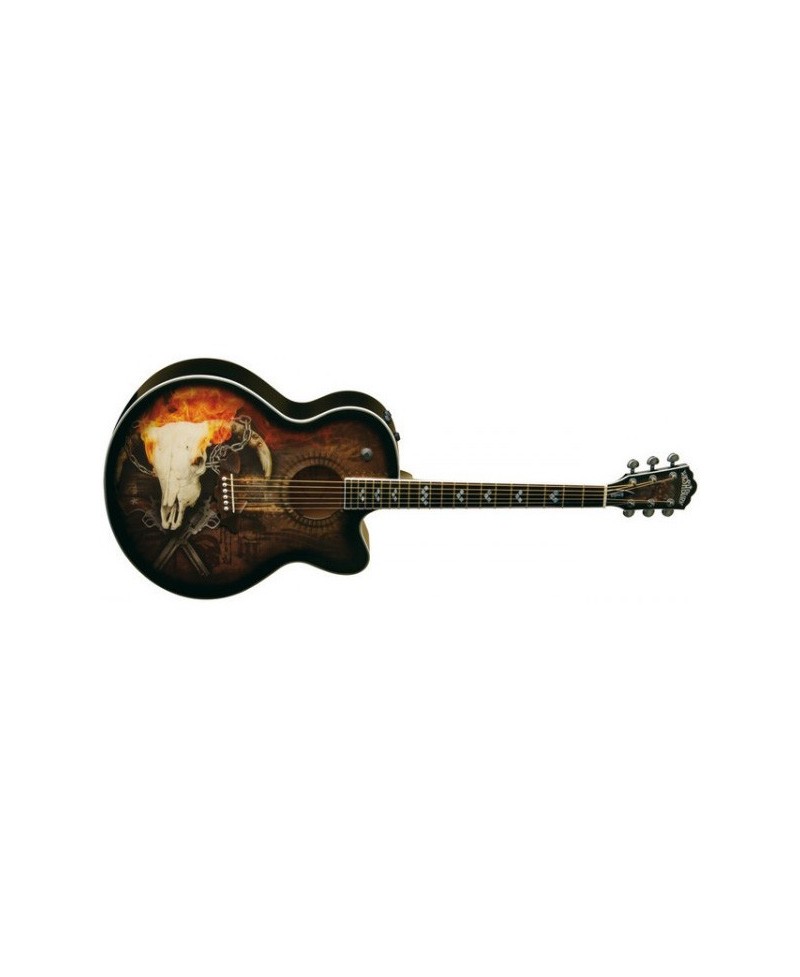 Guitarra Acústica Electrificada Washburn J-32 SCE George Lynch