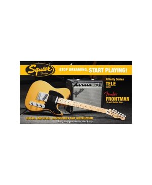 Pack Guitarra Eléctrica Squier Affinity Tele Frontman 15-G