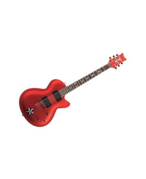Guitarra Eléctrica Daisy Rock Rock Candy Custom Red Star