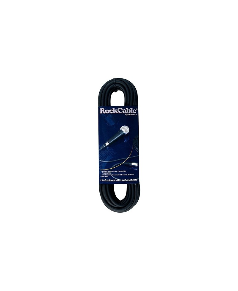 Cable RockCable 6m XLR hembra - XLR macho