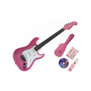 Pack Guitarra Eléctrica Gypsy Rose Strato Pink