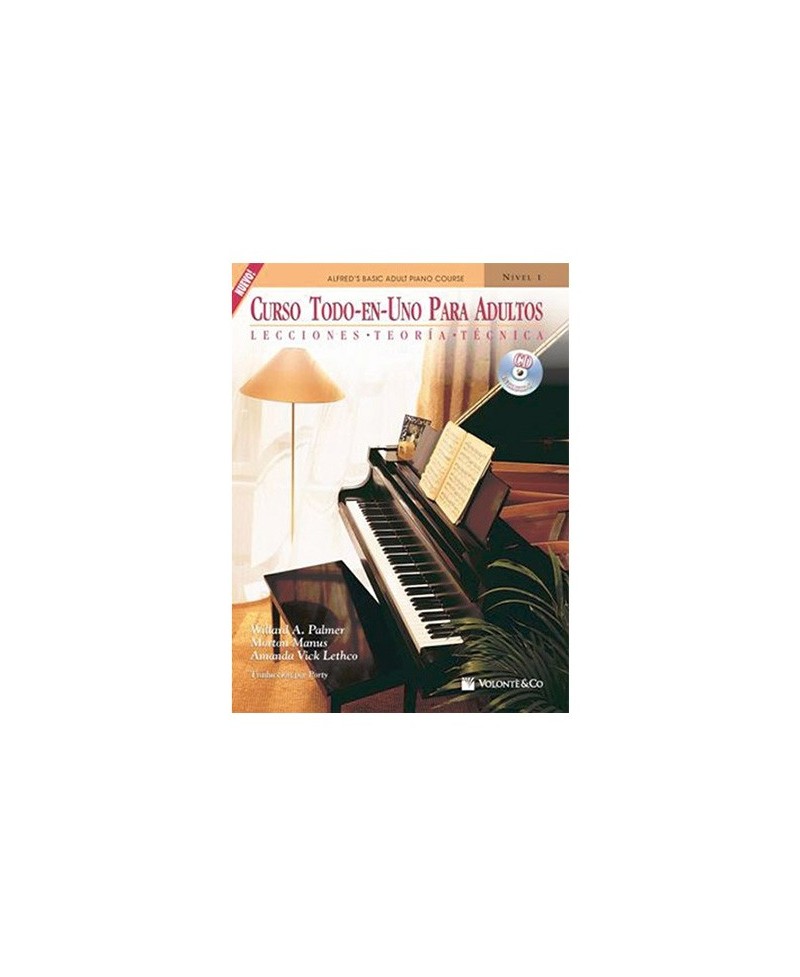 Curso de Piano Todo En Uno Para Adultos Nivel 1