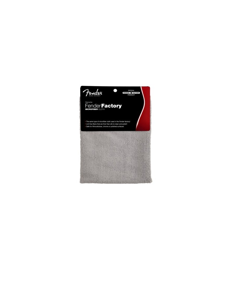 Paño Fender Factory Microfiber Cloth (Gray)