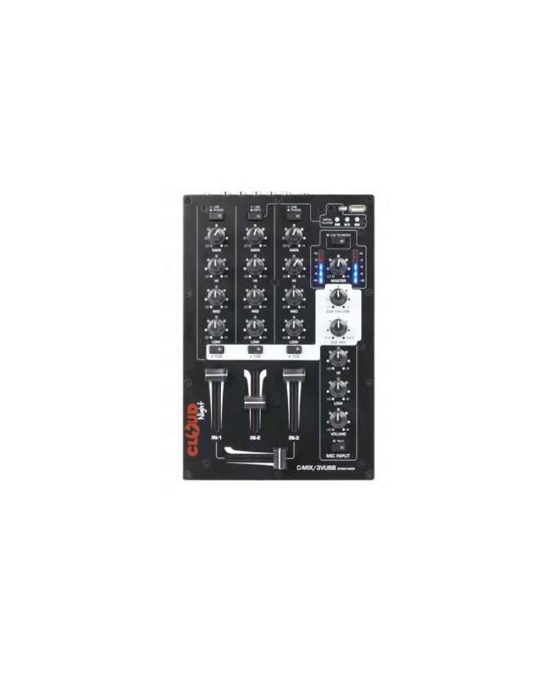 Mezclador Analógico Cloud Night CMIX-3VUSB