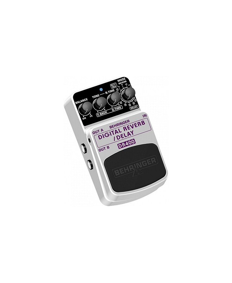 Pedal Behringer Digital Reverb Delay DR400