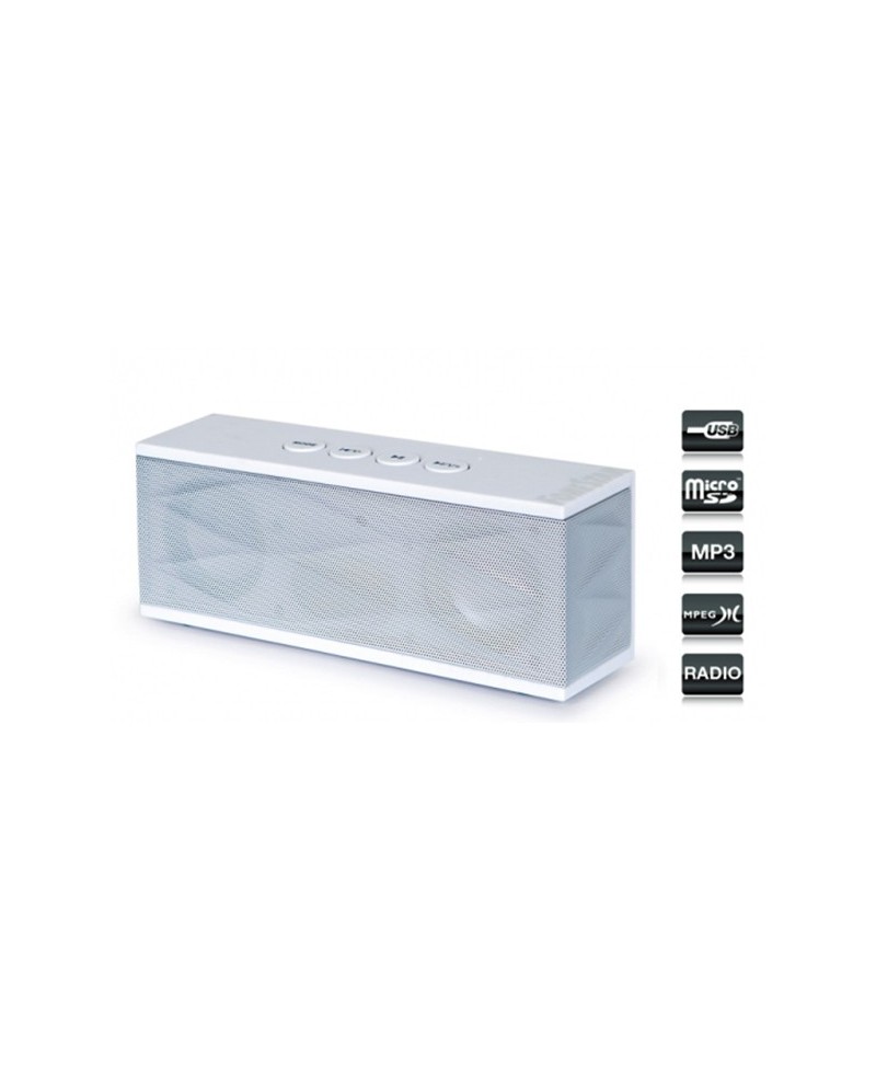 Altavoz Portátil Reproductor USB/MicroSD/MP3 Radio Digital