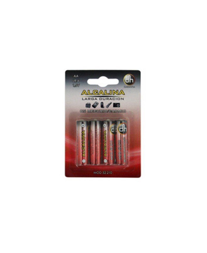 Pilas Alcalinas LR-6/AA Larga Duración