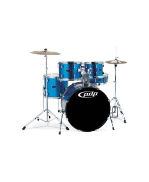 Batería Acústica PDP by DW Z5 AQUA BLUE 22"