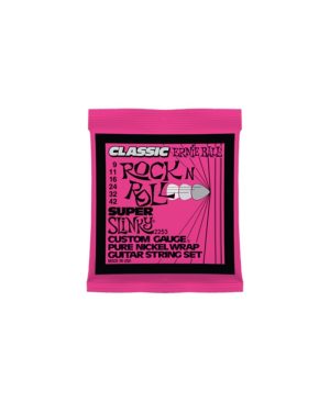 Juego Cuerdas Guitarra Eléctrica Ernie Ball Slinky Pure Nickel S