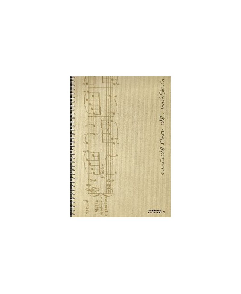 Block Guitarra 6 Líneas Folio Alto