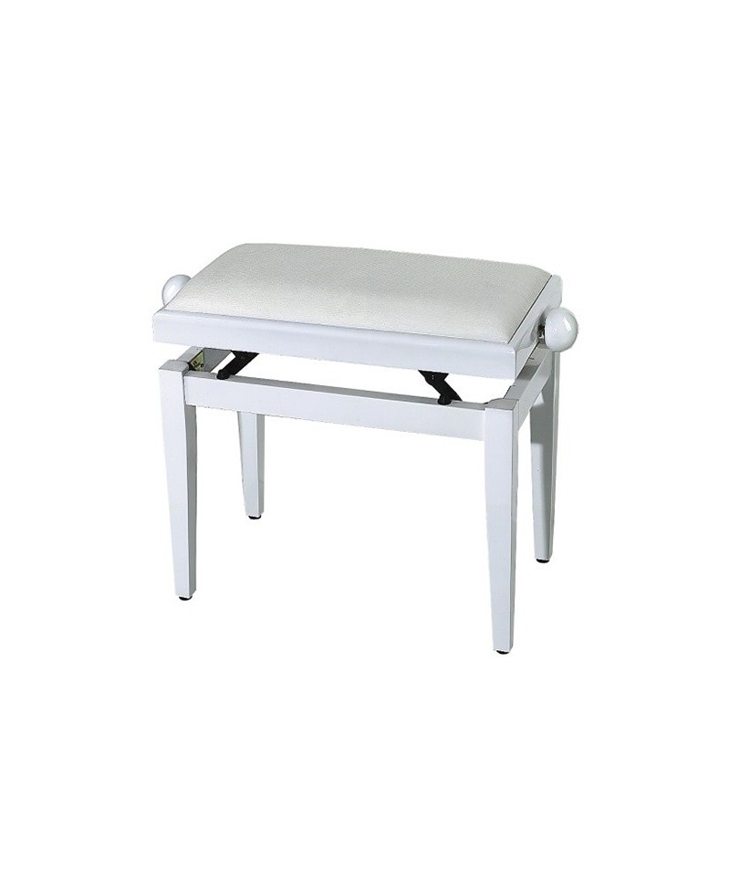 Banqueta Piano Rectangular FX Blanco