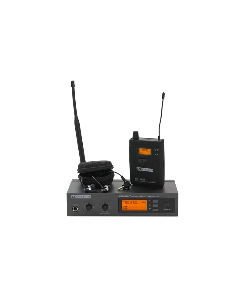 Sistema Monitoraje Inalámbrico LD Systems MEI1000X