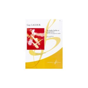 50 Etudes Faciles et Progressives Vol. 1 Guy Lacour