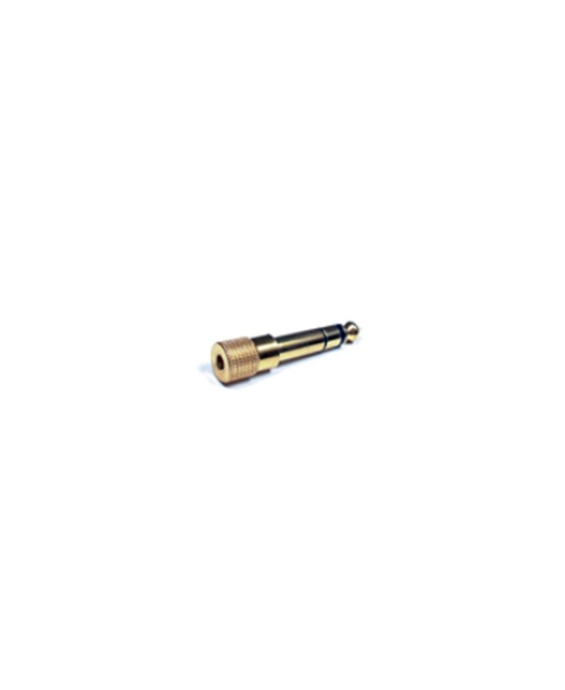 Adaptador Estéreo Jack Hembra 3'5 mm 6'3 mm Macho