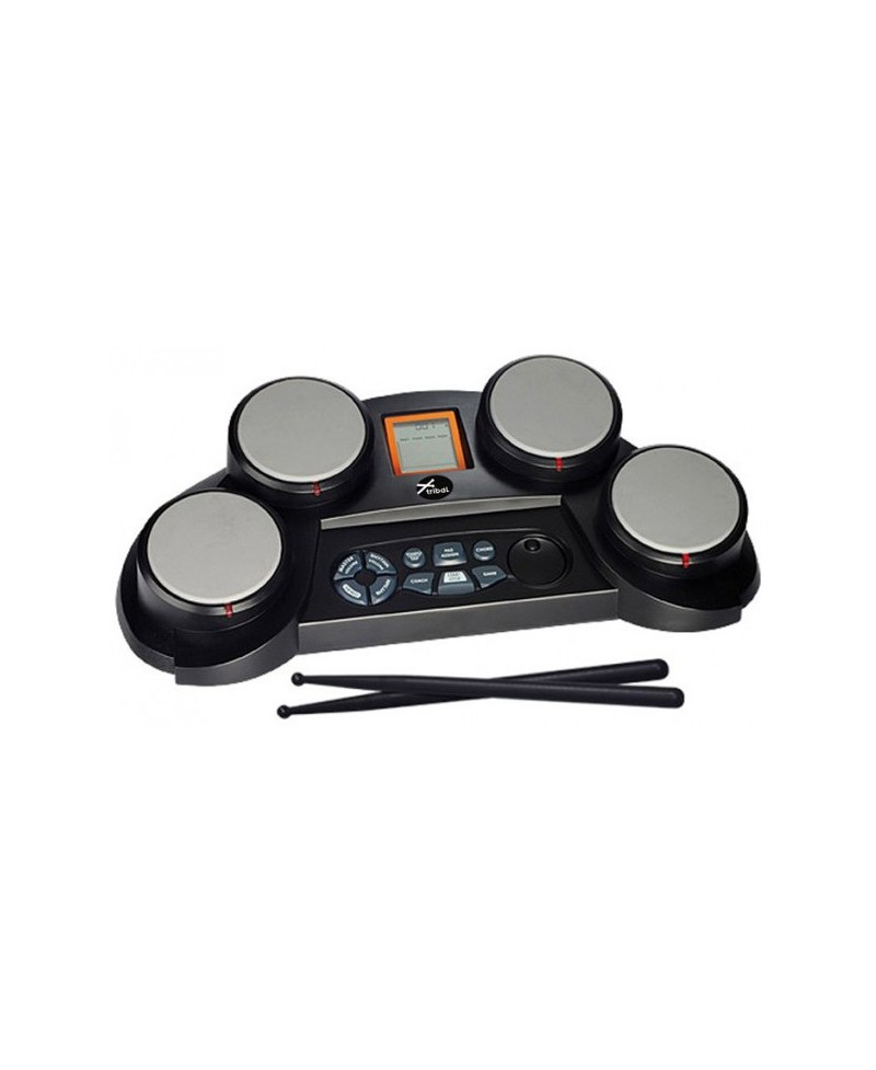 Batería Electrónica Tribal Percusion Quad Pad II T-4