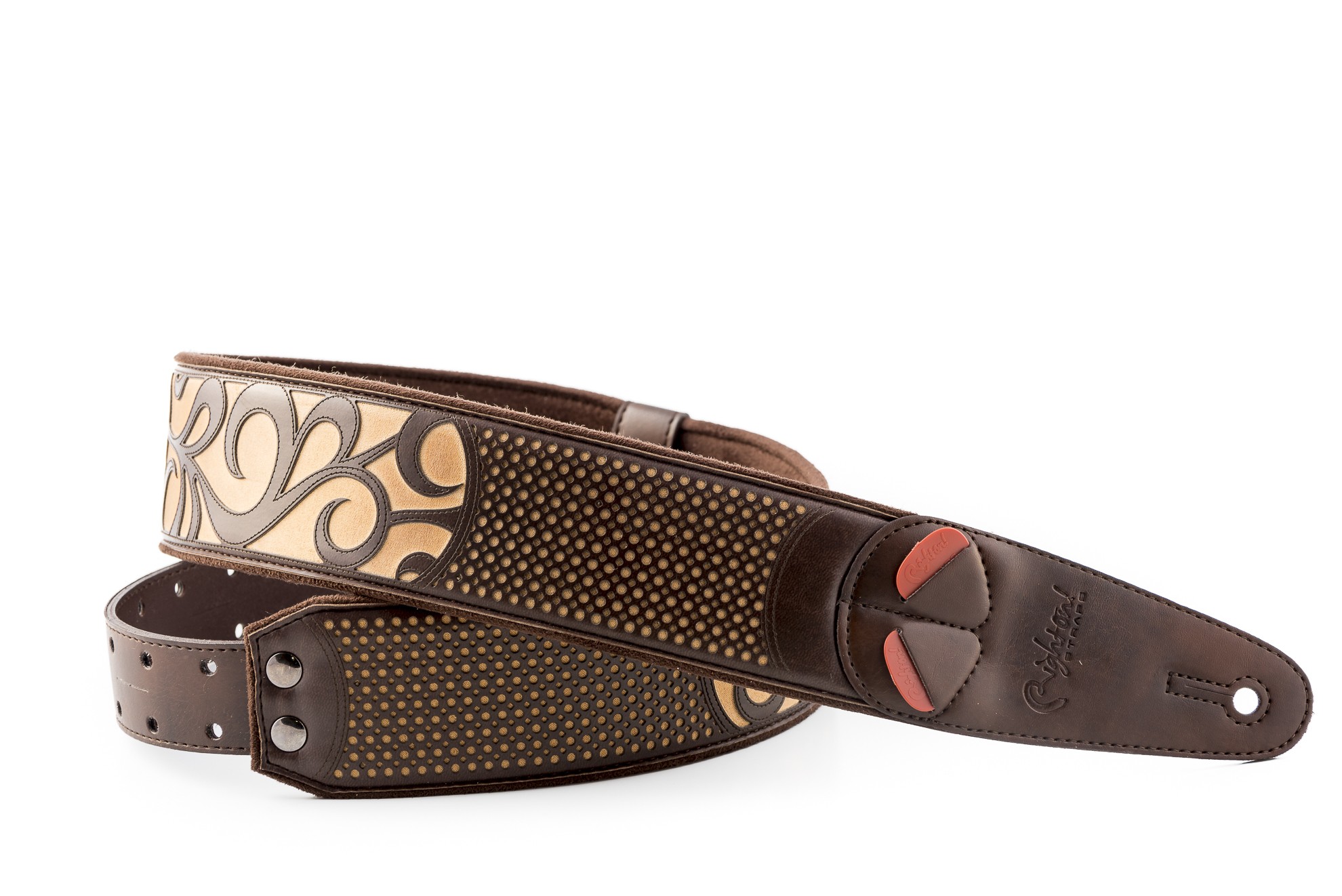 NASHVILLE-BE - BANDOLERA DE GUITARRA RIGHTON SERIE MOJO MODELO NASHVILLE BEIGE 2019