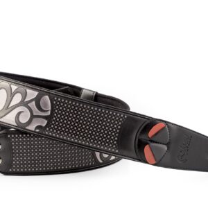 NASHVILLE-BK - BANDOLERA DE GUITARRA RIGHTON  SERIE MOJO MODELO NASHVILLE BLACK 2019