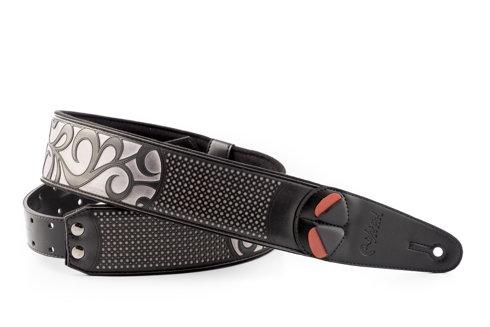 NASHVILLE-BK - BANDOLERA DE GUITARRA RIGHTON SERIE MOJO MODELO NASHVILLE BLACK 2019