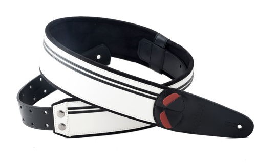 RACE BW-WH - BANDOLERA DE GUITARRA RIGHTON MOJO RACE BW WH 2018
