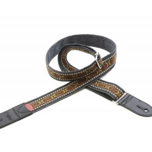 RIDER-BR - BANDOLERA GUITARRA RIGHTON 2017 ROADRUNNER RIDER BROWN