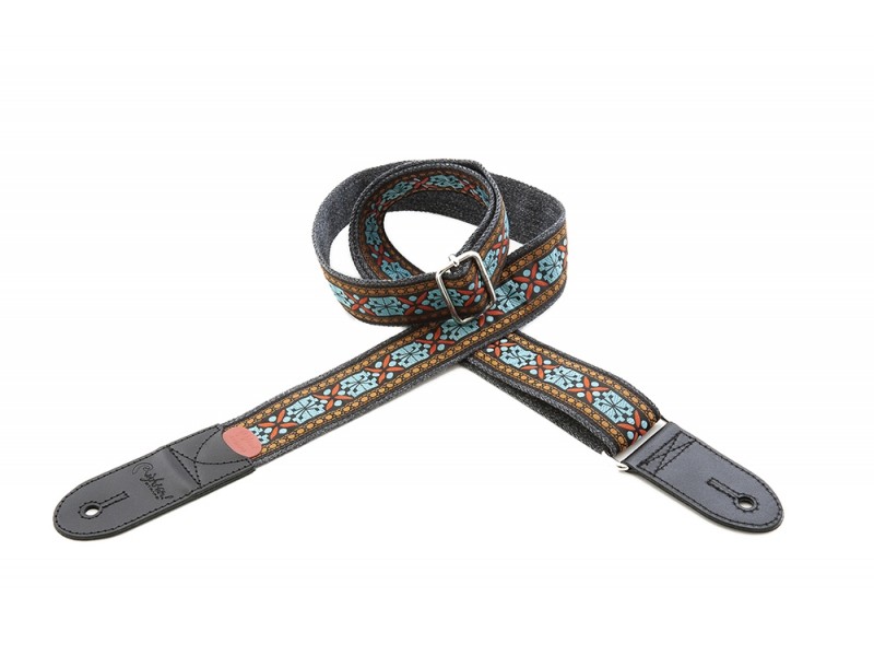 RIDER-TE - BANDOLERA GUITARRA RIGHTON 2017 ROADRUNNER RIDER TEAL