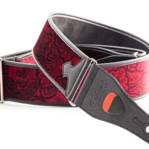 T-PAISLEY-VELVET-RD - BANDOLERA RIGHTON DE GUITARRA ELECTRICA SERIE TALISMAN