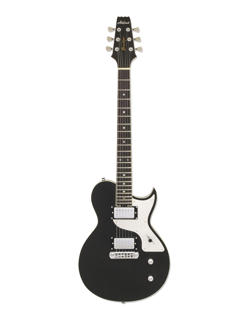 GUITARRA ELÉCTRICA ARIA LP 718-MK2-BROOKLYN NEGRA