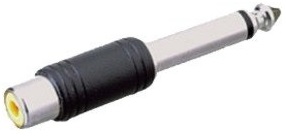 ADAPTADOR RCA HEMBRA - JACK MONO 1/4 A084