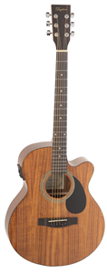 GUITARRA ACÚSTICA DAYTONA ELECTRIFICADA A401CE MINI JUMBO KOA