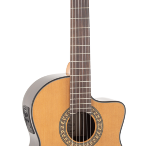 GUITARRA CLÁSICA ADMIRA A6 ELECTRIFICADA CON CUTAWAY CON FISHMAN SERIE ARTESANÍA